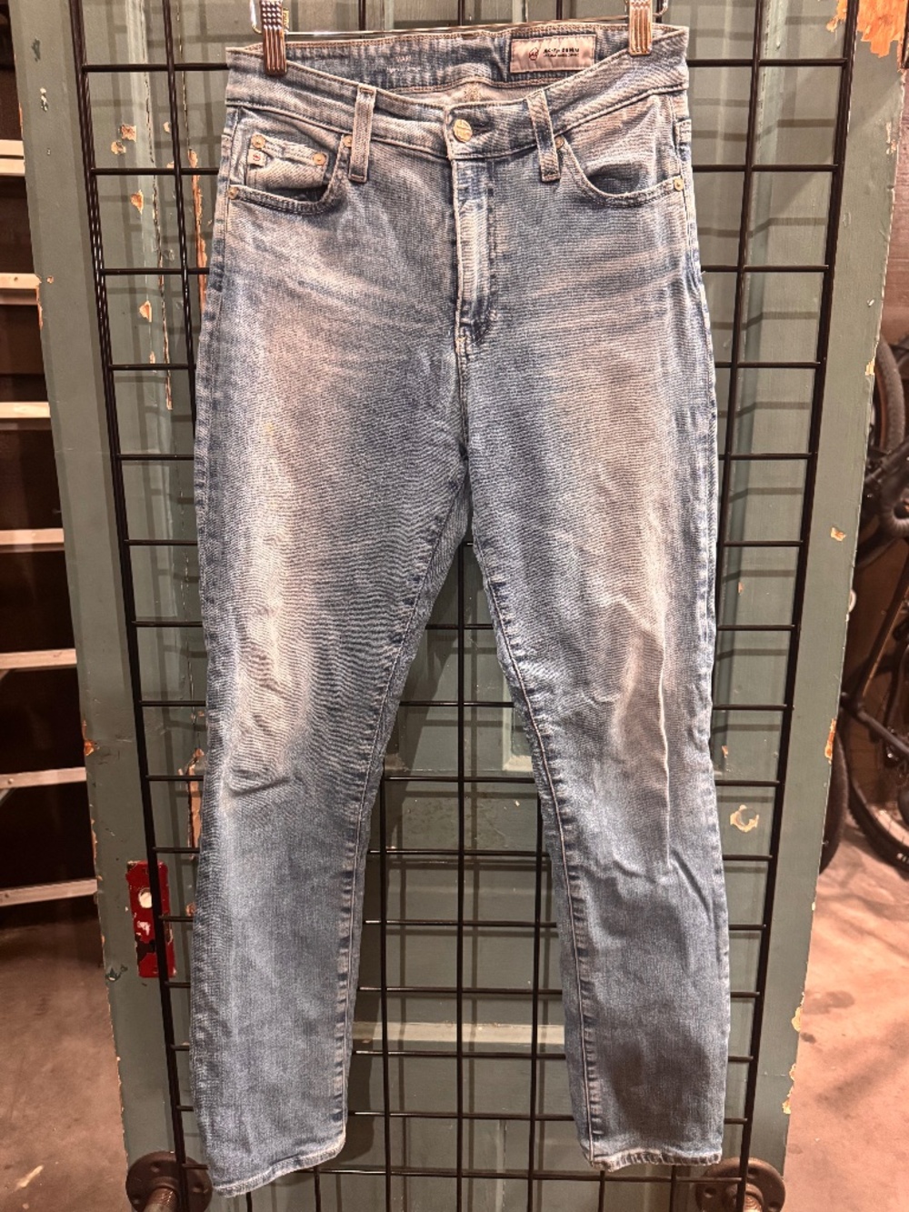 AG Mari Jean High Rise Slim Straight